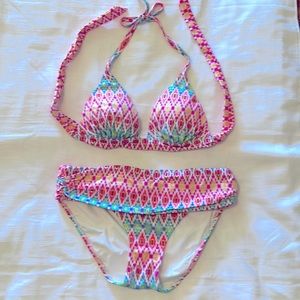 Victoria’s Secret Halter-Top Bikini Size L